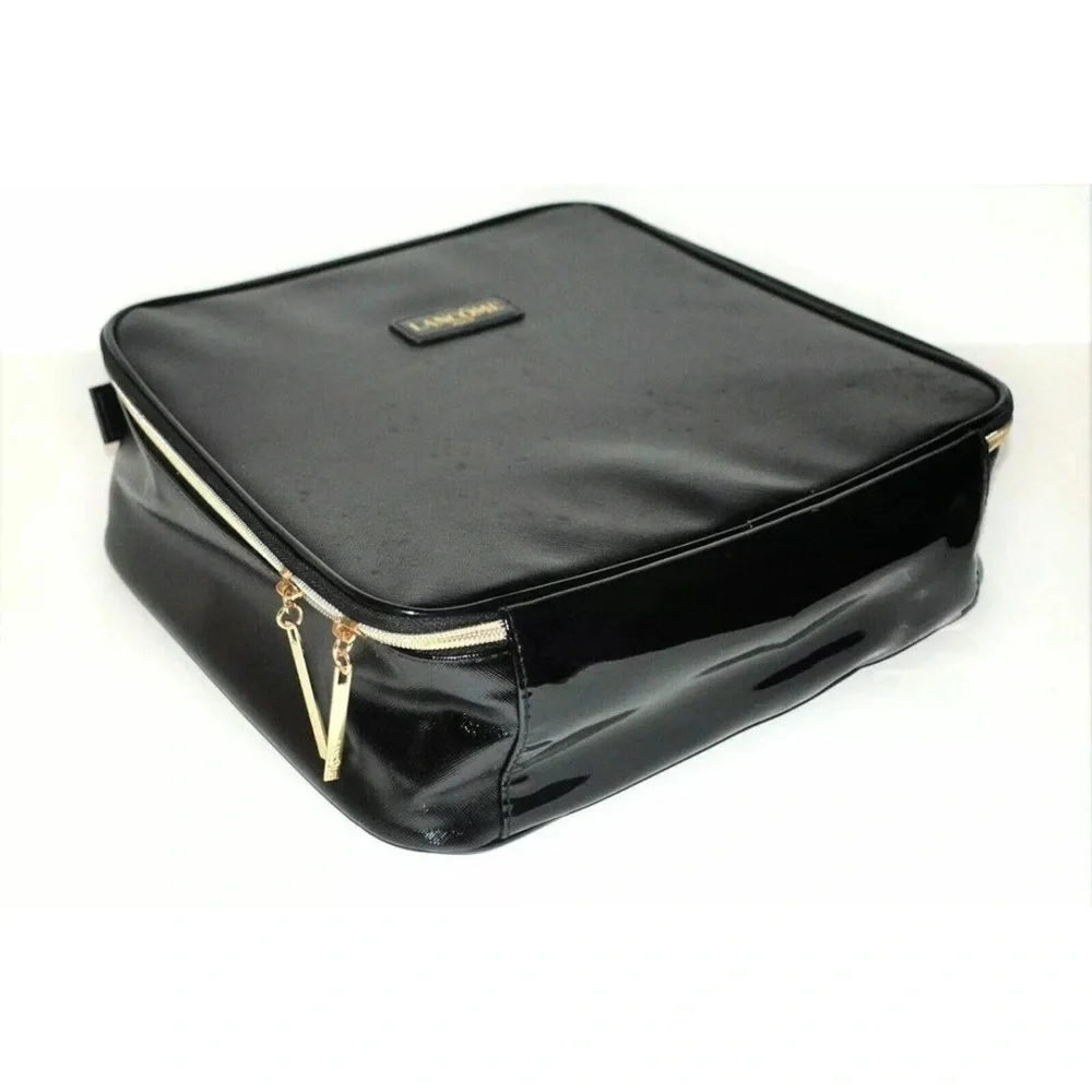 Lancome Holiday 2017 Beauty Collection Cosmetic Train Makeup Case Black Travel